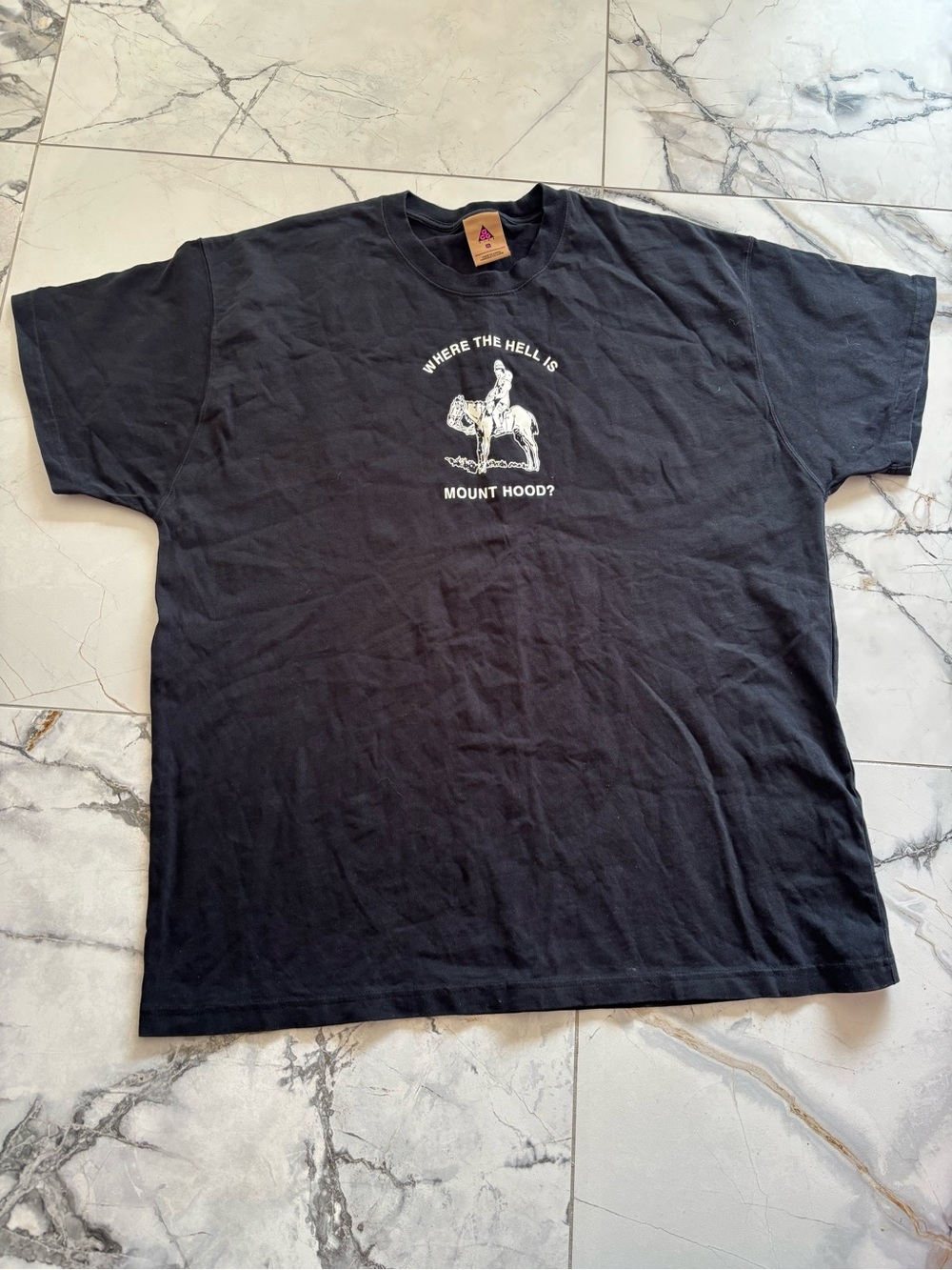 Nike ACG Black Short Sleeve Graphic Tee